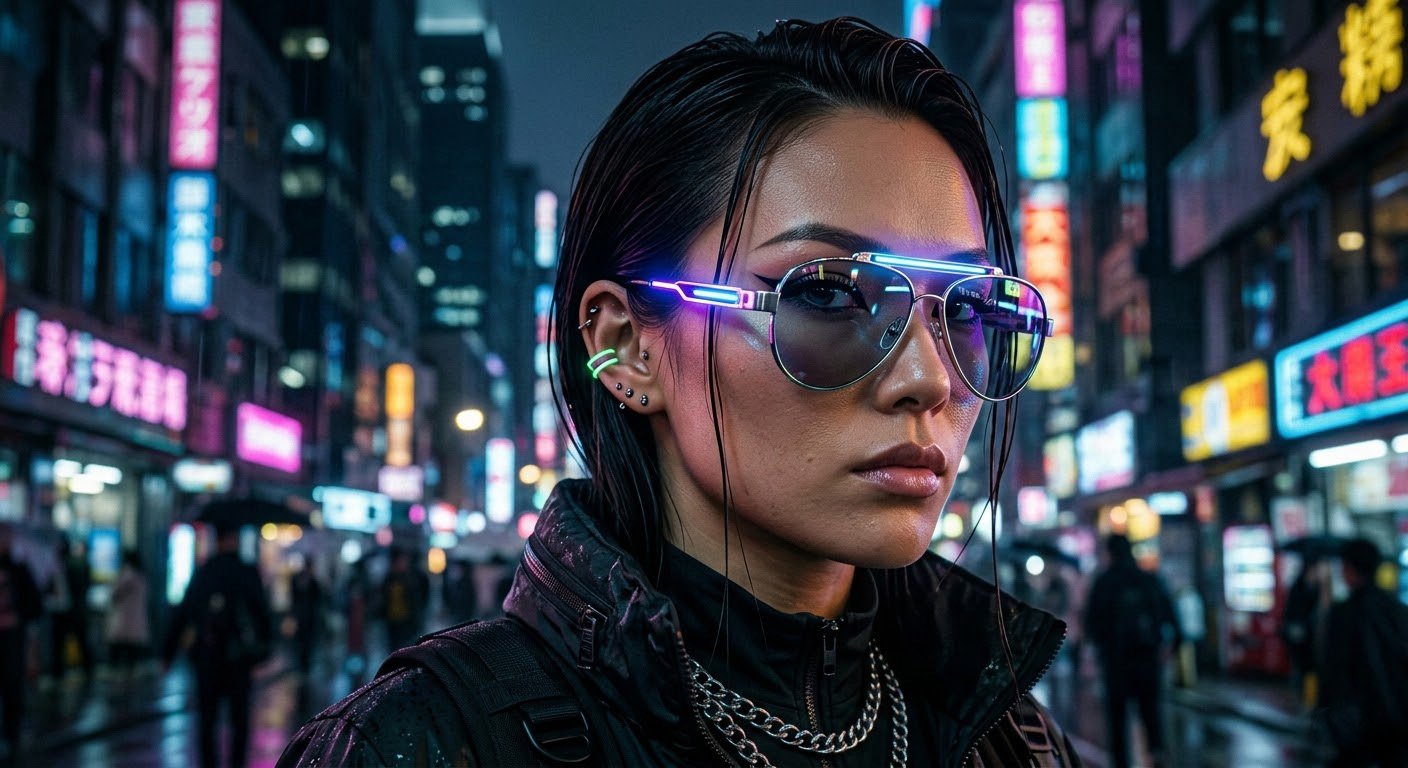 Future-Retro glasses style