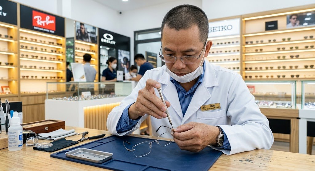 Cách bảo quản kính mắt đúng cách để bảo vệ bản lề và tăng tuổi thọ