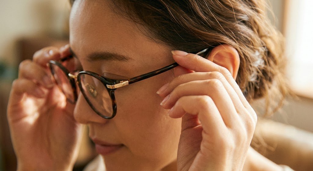 Trải nghiệm đeo kính thoải mái nhờ bản lề chất lượng cao