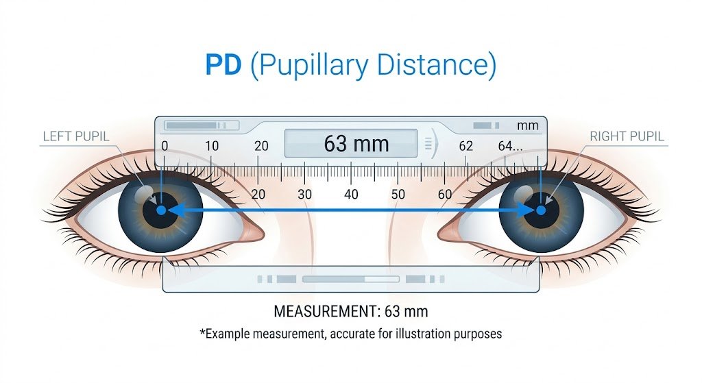 Cách đo khoảng cách đồng tuj - PD Single và PD Dual