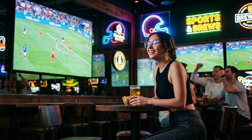 Kính chống tia UV và chống ánh sáng xanh bảo vệ mắt khi xem World Cup