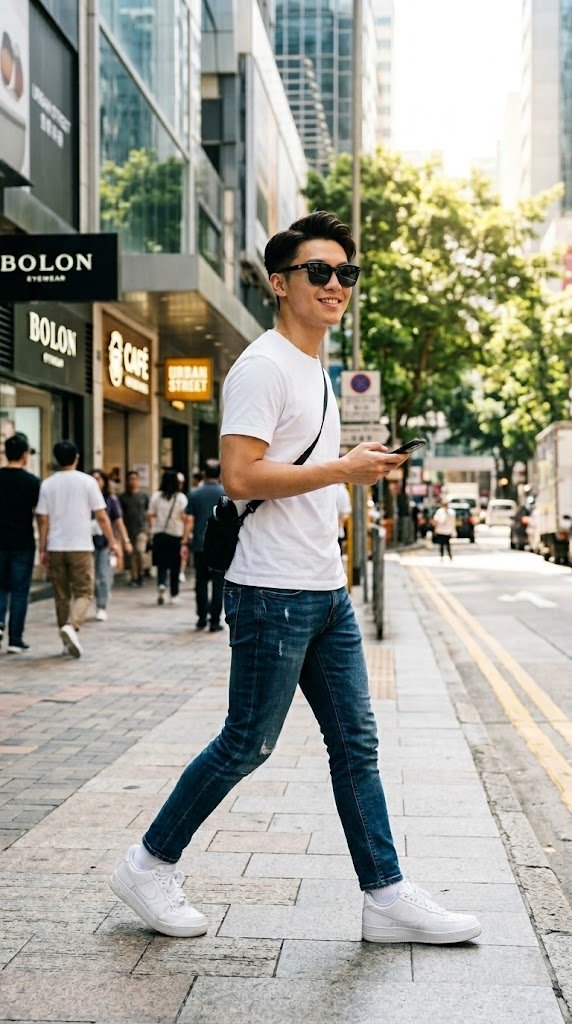 Phối kính Bolon BL3253 C10 theo phong cách Casual trẻ trung, năng động