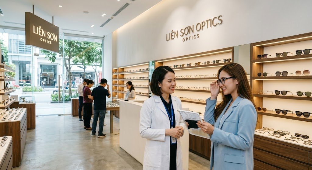 Chuyên gia đo mắt và tư vấn kính tại STORE SUNNY – TP.HCM
