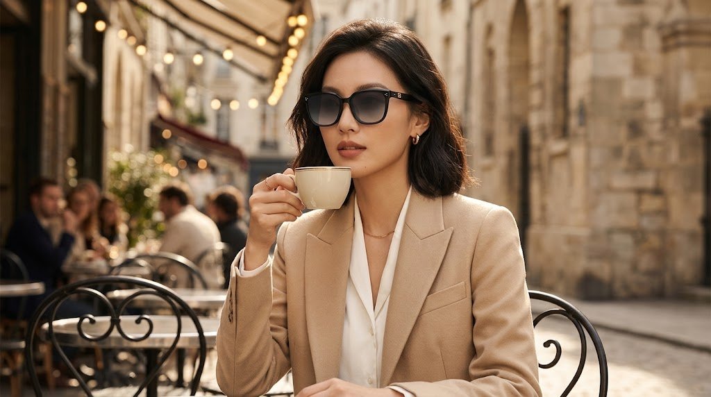 Phối kính Bolon BL3253 C10 theo phong cách Elegant Chic quý cô thanh lịch