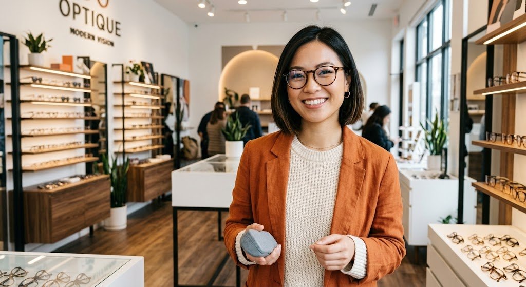 Showroom Mắt Kính Store Sunny Optic với hàng nghìn mẫu gọng kính thời trang chính hãng