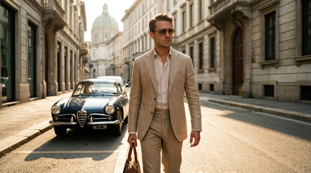 Phối đồ cùng kính mát Ray-Ban Bill theo phong cách lịch lãm, cổ điển và đường phố